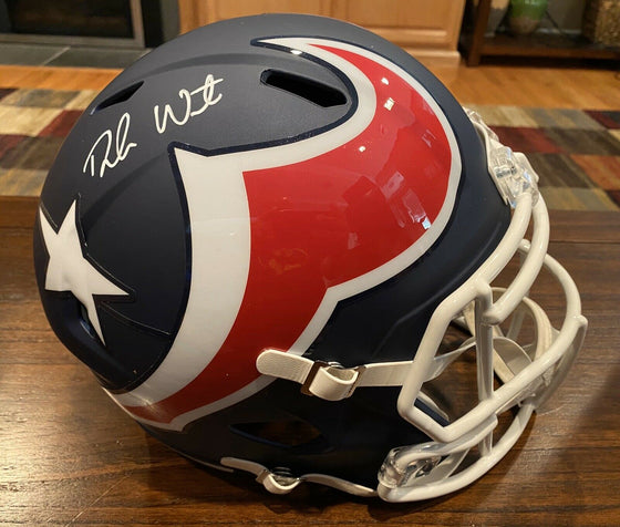 DeShaun Watson Signed Houston Texans Full Size AMP Helmet Beckett & GTSM #5