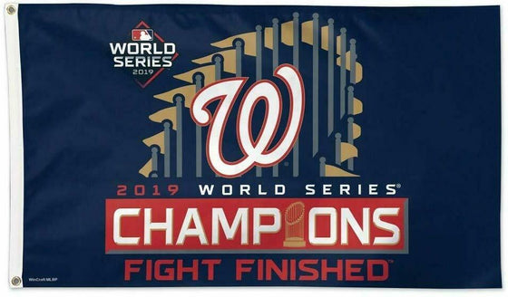 Wincraft Deluxe Flag - 2019 WS Washington Nationals - 3'x5'