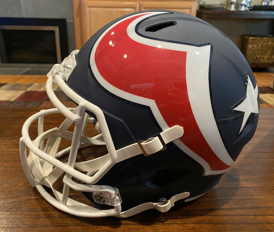 DeShaun Watson Signed Houston Texans Full Size AMP Helmet Beckett & GTSM #5