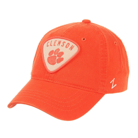 Clemson Tigers Hat Cap Washed Cotton Adjustable Strap With Buckle NWT