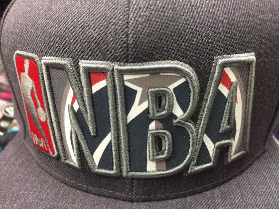 Washington Wizards REFLECTIVE INSIDER Snapback Mitchell & Ness Gray NBA Hat