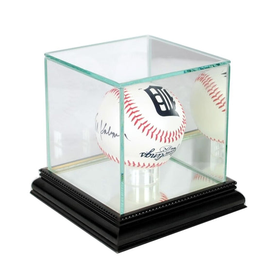 Glass Baseball Display Case UV Protected*FREE SHIPPING Made in the USA