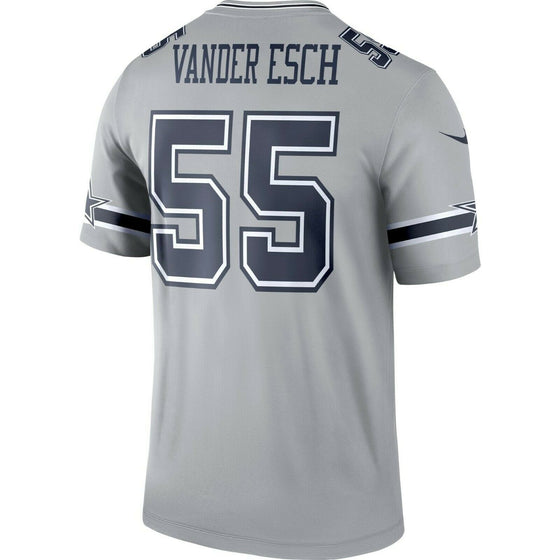 Leighton Vander Esch Dallas Cowboys Nike Inverted Legend Jersey - Gray