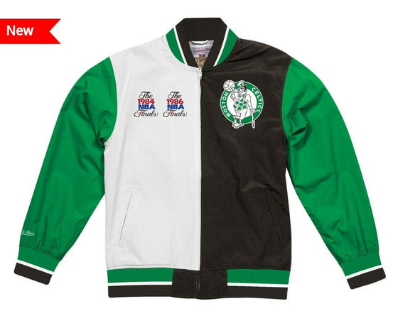 Boston Celtics Mitchell & Ness NBA Champions Team History Warm Up Jacket