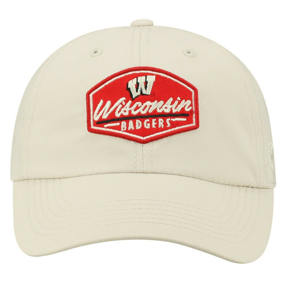 Wisconsin Badgers Hat Cap Lightweight Moisture Wicking Golf Hat Brand New - 757 Sports Collectibles