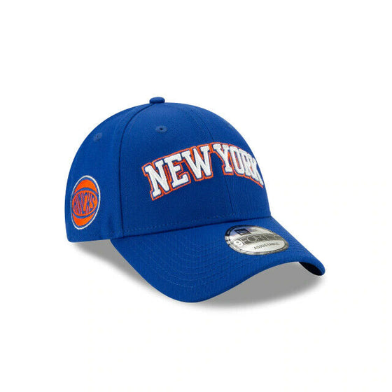 New York Knicks NBA New Era 9FORTY "City Series" Adjustable Hat - Blue - 757 Sports Collectibles