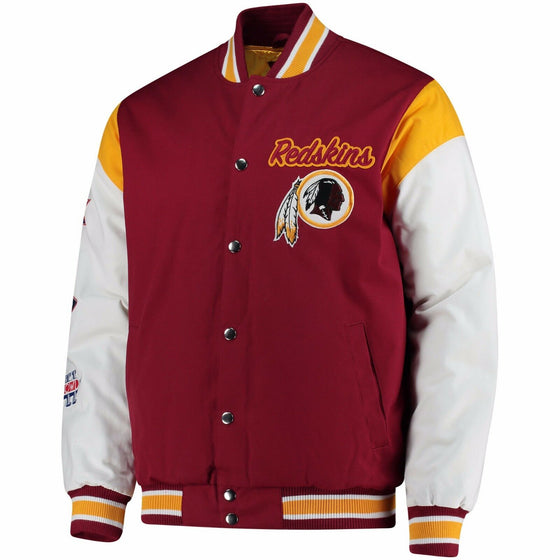 Washington Redskins G-III Sports ELITE Commemorative Jacket - Burgundy