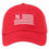 Nebraska Cornhuskers Hat Team Flag Cap Adjustable Strap Husker Nation Brand New