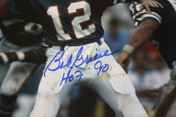 MIAMI DOLPHINS BOB GRIESE 17-0 SIGNED 16X20 PHOTO HOF 1990 JSA!