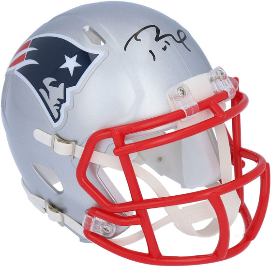 Tom Brady New England Patriots Signed Auto Riddell Speed Mini Helmet - 757 Sports Collectibles