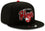 Atlanta Hawks New Era 9Fifty Retro Script Black Adjustable Snapback Hat - 757 Sports Collectibles