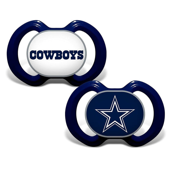 Dallas Cowboys Orthodonic Pacifiers (Set of 2) - BPA Free - 757 Sports Collectibles