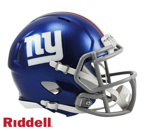New York Giants Speed Mini Helmet - 757 Sports Collectibles