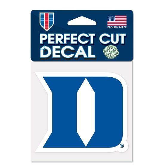 Duke Blue Devils Perfect Cut 4x4 Diecut Decal - 757 Sports Collectibles