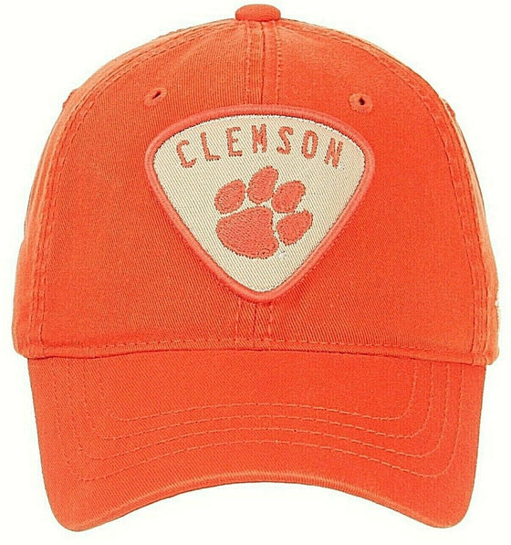 Clemson Tigers Hat Cap Washed Cotton Adjustable Strap With Buckle NWT
