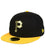 Pittsburgh Pirates MLB New Era "Golden Finish" 59FIFTY Fitted Hat - Black/Gold - 757 Sports Collectibles