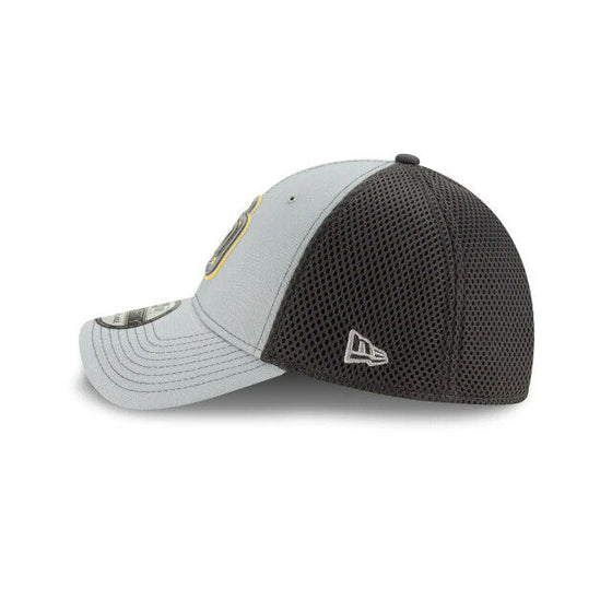 San Diego Padres MLB New Era Grayed-Out Neo 39THIRTY Flex Hat - Gray/Gold - 757 Sports Collectibles