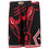 Chicago Bulls NBA Mitchell & Ness Big Face Shorts - Black/Red