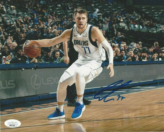 Luka Doncic JSA autographed 8x10 Photo Certified Dallas Mavericks auto authentic autograph - 757 Sports Collectibles