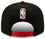 Atlanta Hawks New Era 9Fifty Retro Script Black Adjustable Snapback Hat - 757 Sports Collectibles