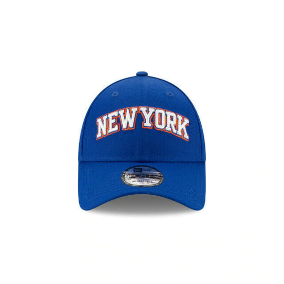 New York Knicks NBA New Era 9FORTY "City Series" Adjustable Hat - Blue - 757 Sports Collectibles