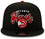 Atlanta Hawks New Era 9Fifty Retro Script Black Adjustable Snapback Hat - 757 Sports Collectibles