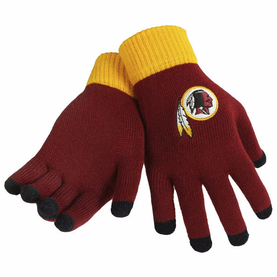 Forever Collectibles - NFL - Solid Stretch Knit Texting Gloves - Pick Your Team