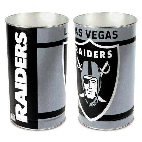 Las Vegas Raiders 15" Waste Basket (CDG) - 757 Sports Collectibles