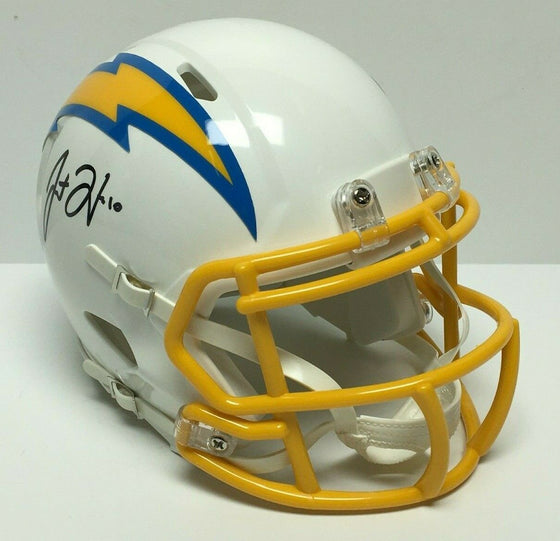 Justin Herbert Signed Los Angeles Chargers Speed Mini-Helmet BAS Beckett - 757 Sports Collectibles