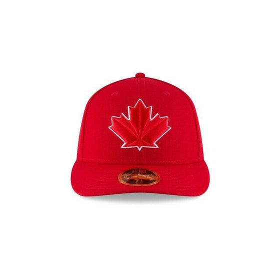 Toronto Blue Jays MLB New Era On-Field Low Profile ALT2 59FIFTY Fitted Hat-Red - 757 Sports Collectibles