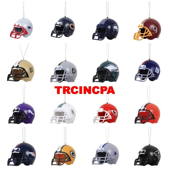 Forever Collectibles - NFL - Helmet Christmas Tree Ornament - Pick Your Team