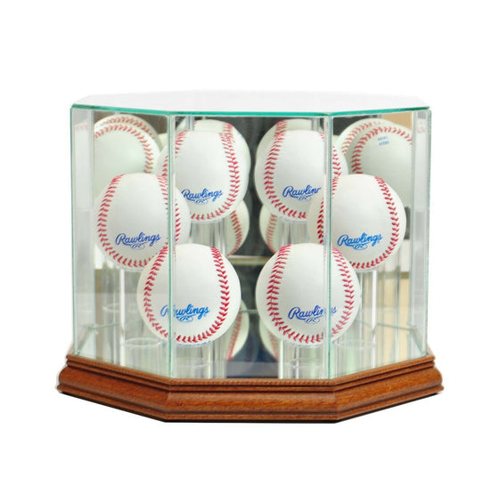 6 Ball Baseball Display Case, UV Protected, MLB, NCAA