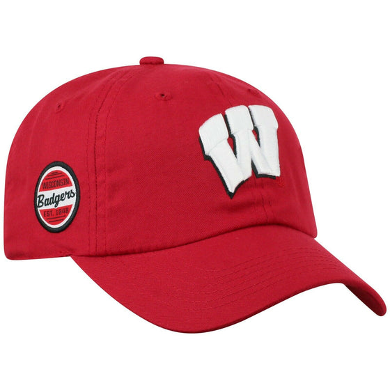 Wisconsin Badgers Hat Cap Lightweight Moisture Wicking Golf Hat Est 1848 New