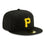 New Era Pittsburgh Pirates ALT 2 59Fifty Fitted Hat (Black) MLB Cap - 757 Sports Collectibles