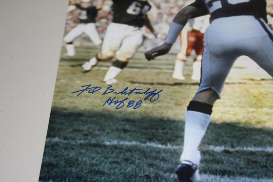 OAKLAND RAIDERS FRED BILETNIKOFF SIGNED 16X20 PHOTO HOF 1988 /SB XI MVP