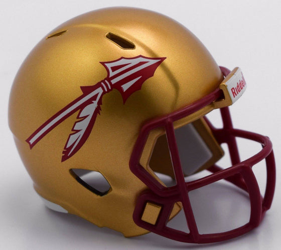 NCAA Florida State Seminoles Pocket Pro Mini Micro Speed Helmet - 757 Sports Collectibles