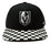 '47 Las Vegas Golden Knights NHL Black Check Up MVP DP Hockey Adjustable Cap Hat - 757 Sports Collectibles