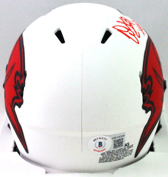 Warren Sapp Signed Autographed Tampa Bay Buccaneers Lunar Speed Mini Helmet w/HOF 13 - BAS W COA - 757 Sports Collectibles