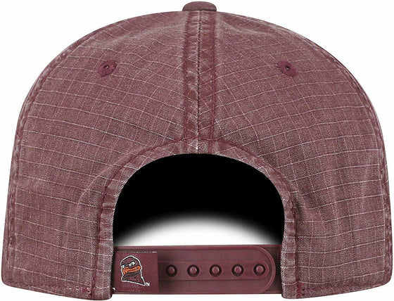 Virginia Tech Hokies Hat Cap Snapback Washed Cotton One Size Fits Most NWT