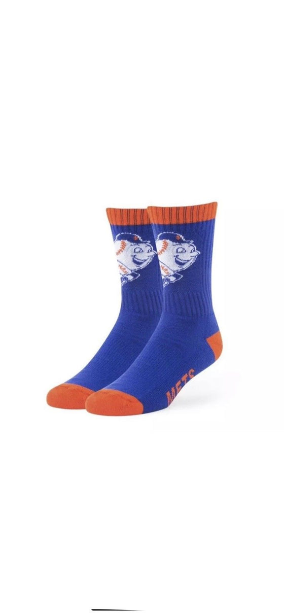 New York Mets Bolt 47 Sport Sock Royal L