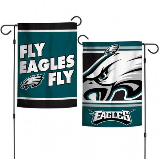 Philadelphia Eagles Slogan Double Sided 12.5" x 18" Garden Flag [NEW] Yard