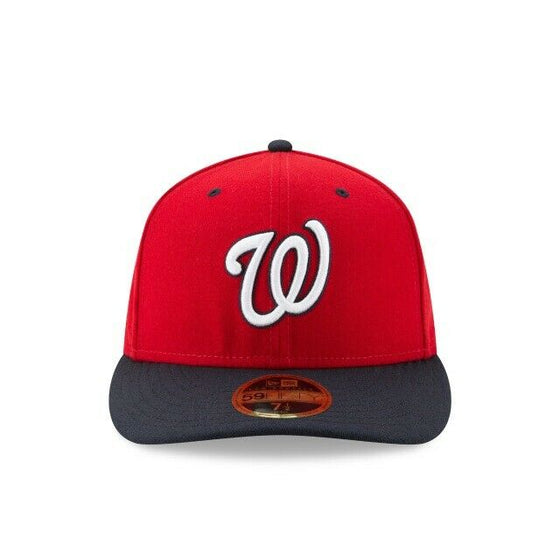 Washington Nationals New Era MLB On-Field Low Profile 59FIFTY Fitted Hat-Red - 757 Sports Collectibles