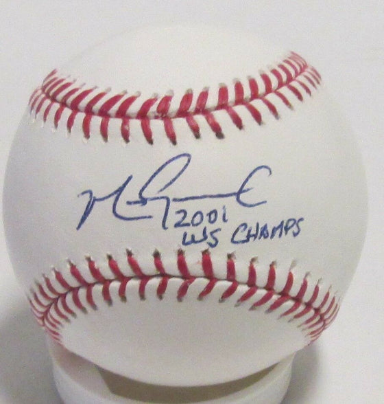 Diamondbacks MARK GRACE Signed MLB Baseball AUTO w/ "2001 World Series Champ"