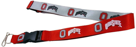 Ohio State OSU Buckeyes 1" Thick Lanyard Breakway Key Keychain - 757 Sports Collectibles