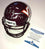 FRANK BEAMER SIGNED VIRGINIA TECH HOKIES MAROON MINI HELMET BECKETT WITNESS COA - 757 Sports Collectibles