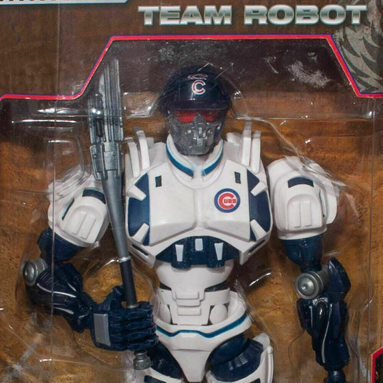 MLB Chicago Cubs Team Cleatus Fox Sports Robot Action Figure Posable New - 757 Sports Collectibles