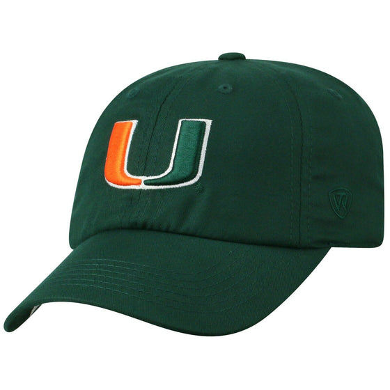 Miami Hurricanes Hat Cap Lightweight Moisture Wicking Golf Hat New Licensed