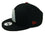 Arizona Diamondback Metal & Rubber Badge Snapback Hat cap 9FIFTY Black - 757 Sports Collectibles