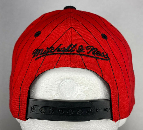 Mitchell and Ness NBA Chicago Bulls Team Script Snapback Hat, Cap, New