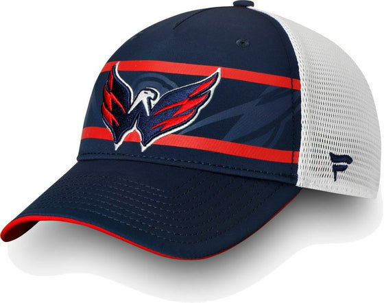 Washington Capitals Authentic PRO Second Season Trucker Snapback Adjustable Hat